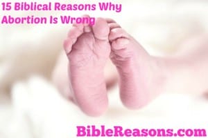 15 Biblical Reasons Why Abortion Is Wrong