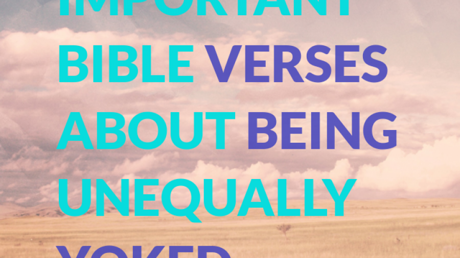yoked unequally poster