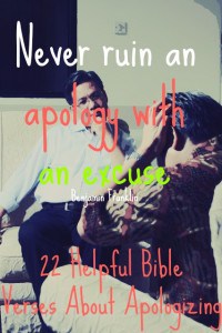 22 Helpful Bible Verses About Apologizing