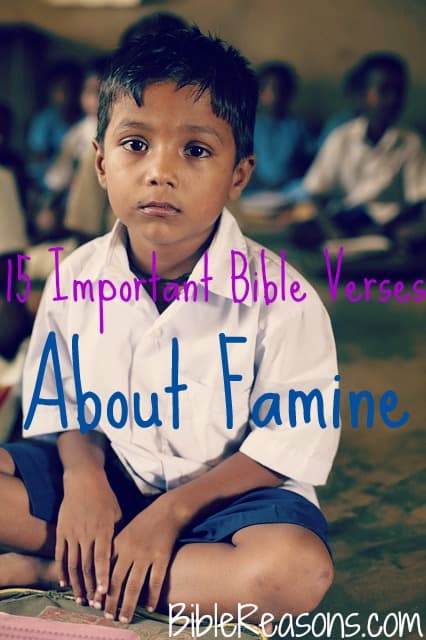 15 Important Bible Verses About Famine