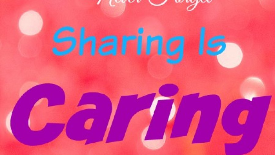 sharing is caring quote