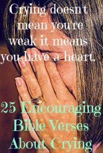25 Encouraging Bible Verses About Crying