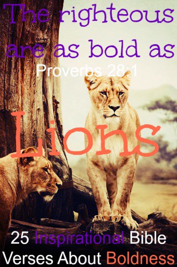 50 Inspirational Bible Verses About Boldness (Being Bold)