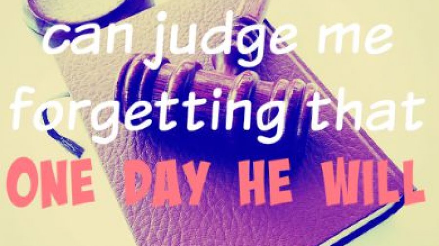 only God can judge me quote