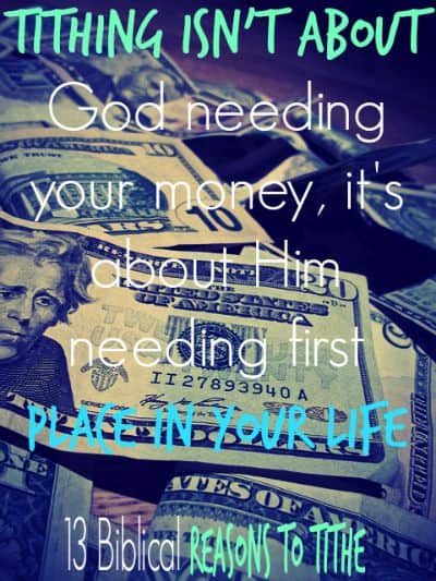 tithes and offering to god