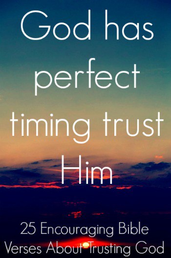 trust god