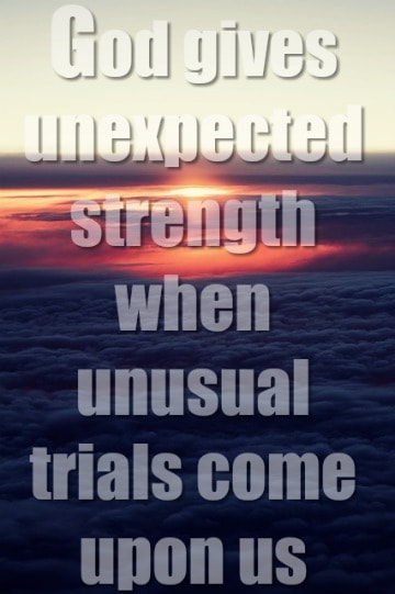Unexpected Trials (You Are Not Alone)