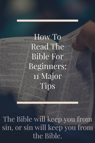 Best Way To Read The Bible For Beginners