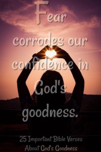 25 Important Bible Verses About Goodness of God