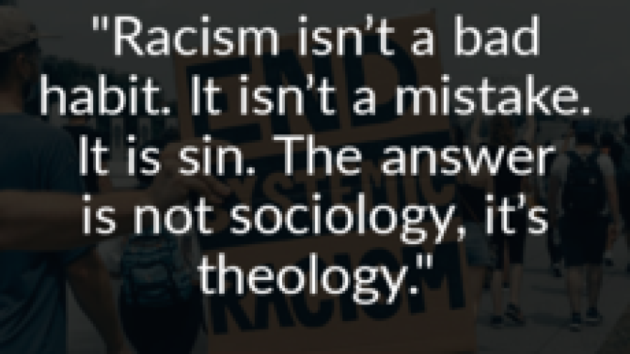 racism quote sin