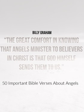 50 Important Bible Verses About Angels (Angels In The Bible)