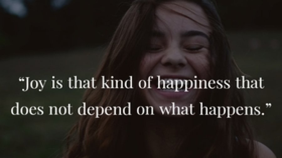 happiness and joy quote