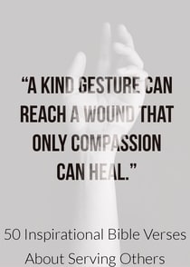 “A kind gesture can reach a wound that only compassion can heal.”