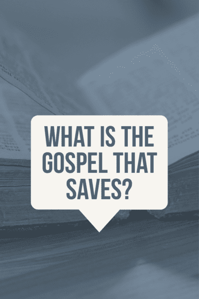 What is the gospel of Jesus?