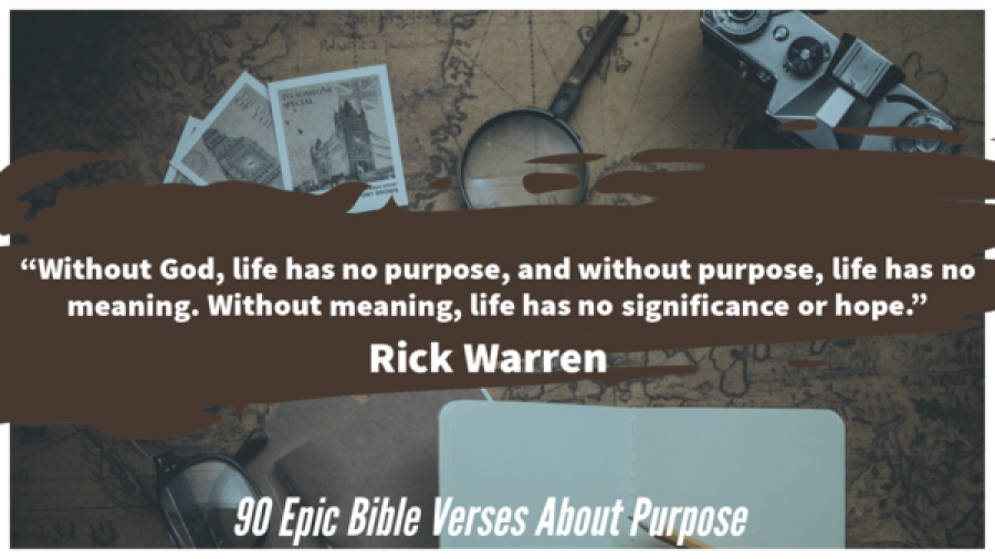 purpose bible verse