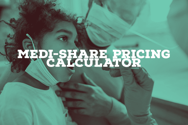 Medi-Share pricing calculator
