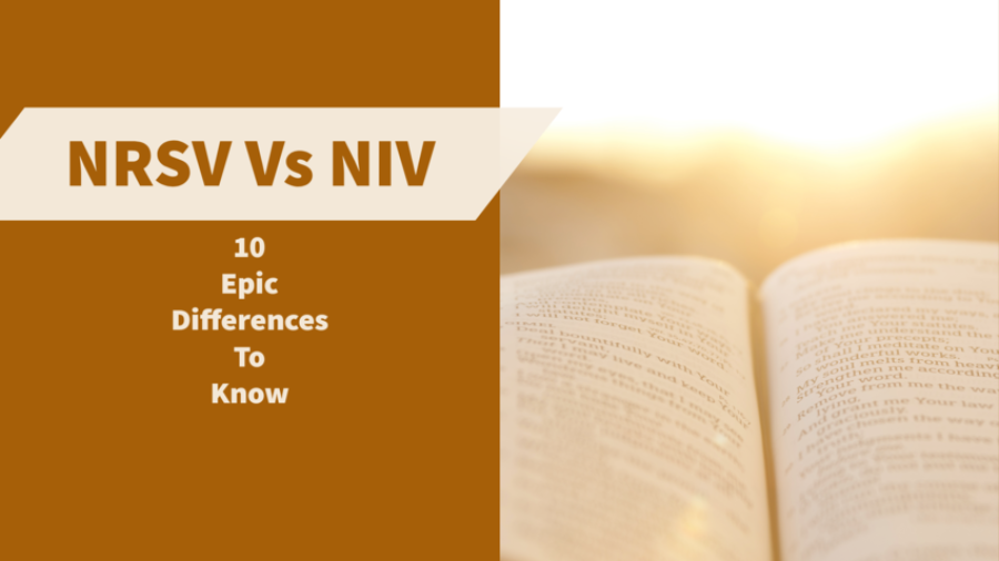 NRSV Vs NIV Bible Translation 10 Epic Differences To Know 