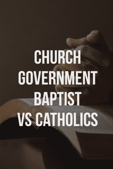 Local Baptist churches are independent! Roman Catholics have a hierarchy.