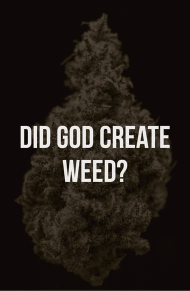 God made weed to enjoy