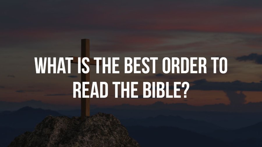 What Is The Best Order To Read The Bible For Beginners?